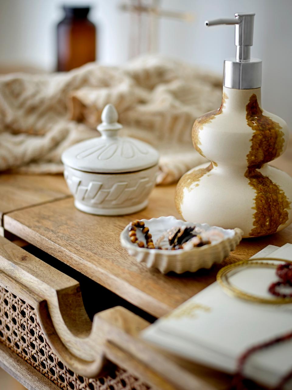 Pauline Cruche avec couvercle , Nature, Grès