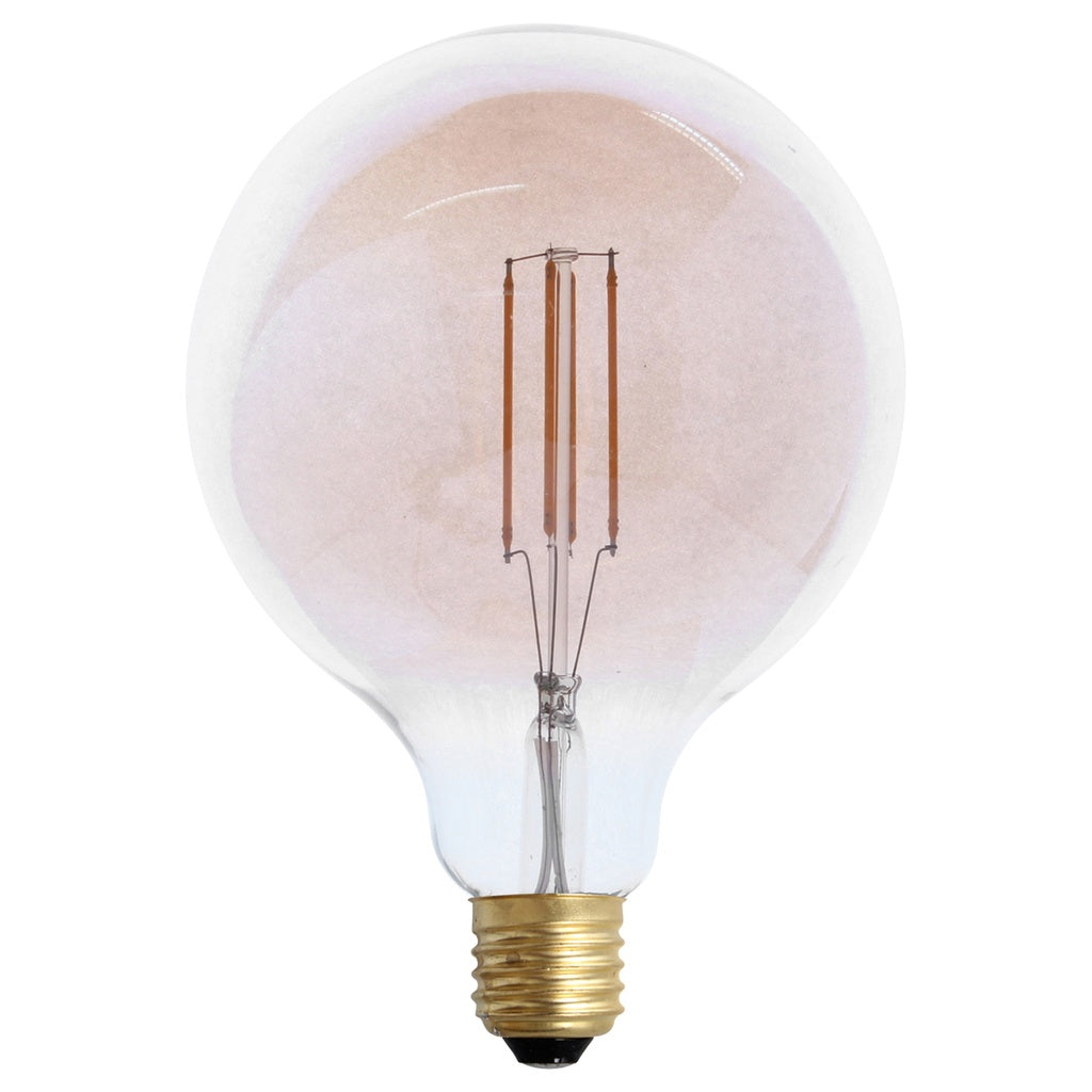 Ampoule LED Globe pm 4W E27 ambre D9,5 H13,8cm dimmable