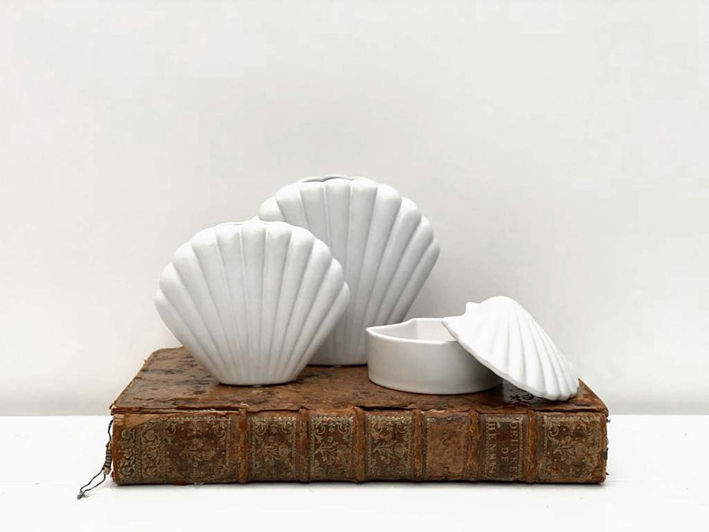 Boîte ceramic Coki blanc