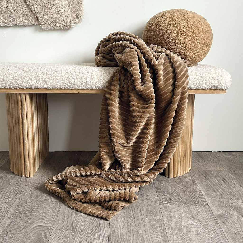 Plaid Housy camel 130x170cm