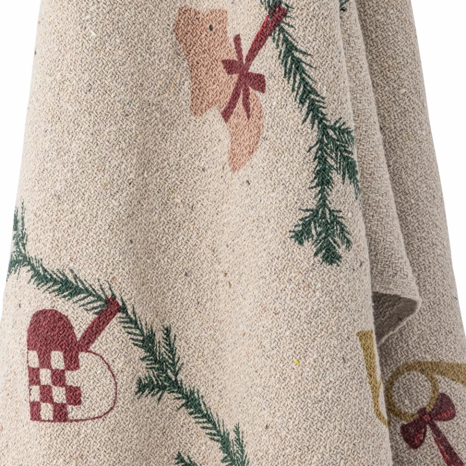 Yule Plaid, Nature, Coton recyclé