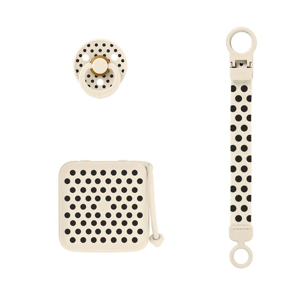 Coffret-cadeau Soothe & Go Polka - Ivory/Black