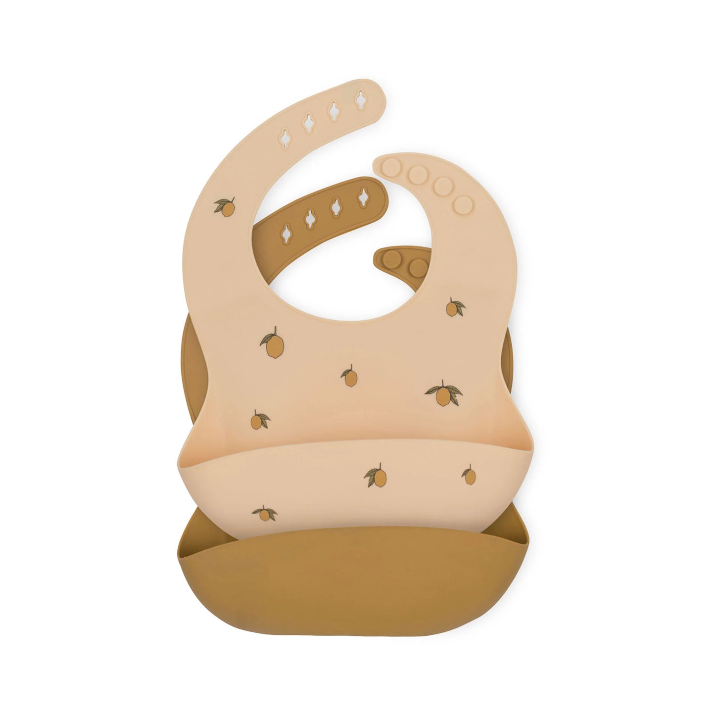 BAVOIRS EN SILICONE CITRON