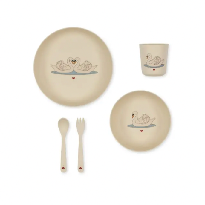 SET REPAS CYGNE