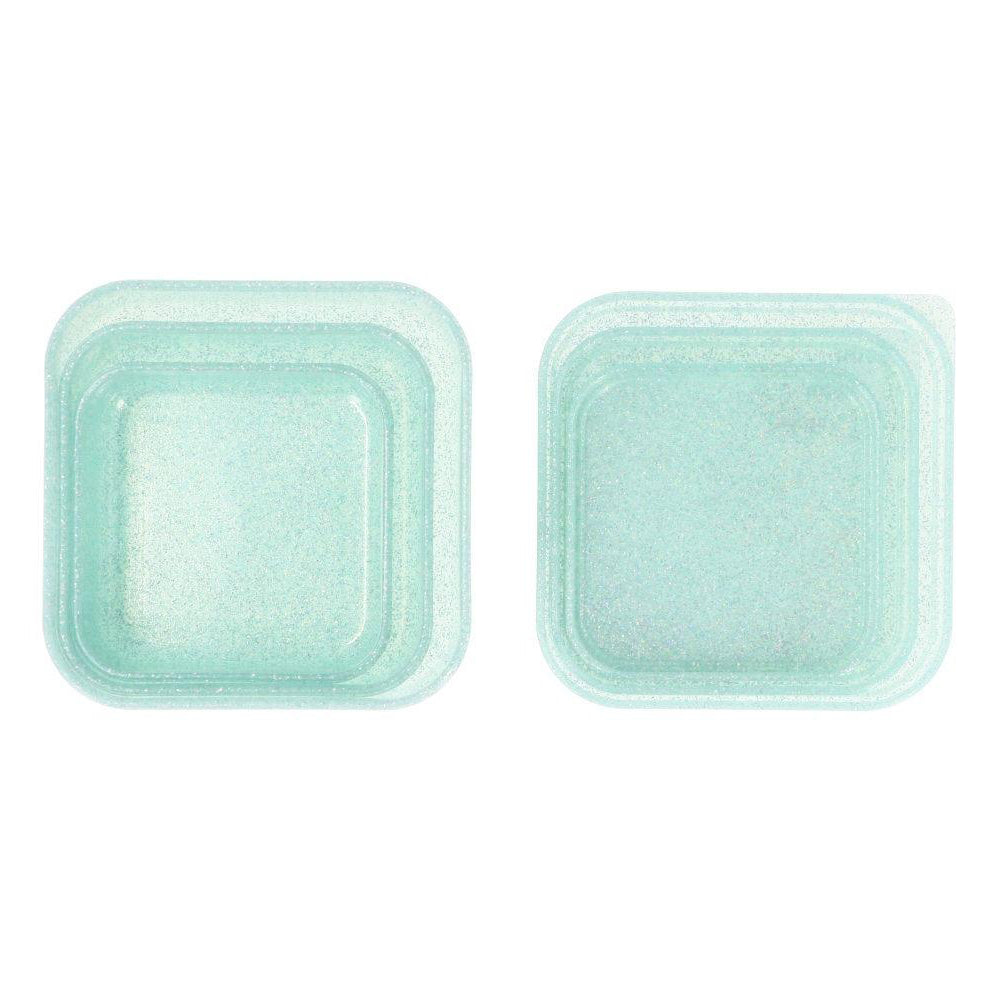 GLITTER LUNCH BOX 3PCS
