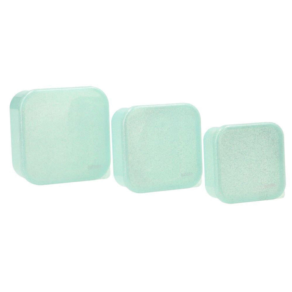 GLITTER LUNCH BOX 3PCS