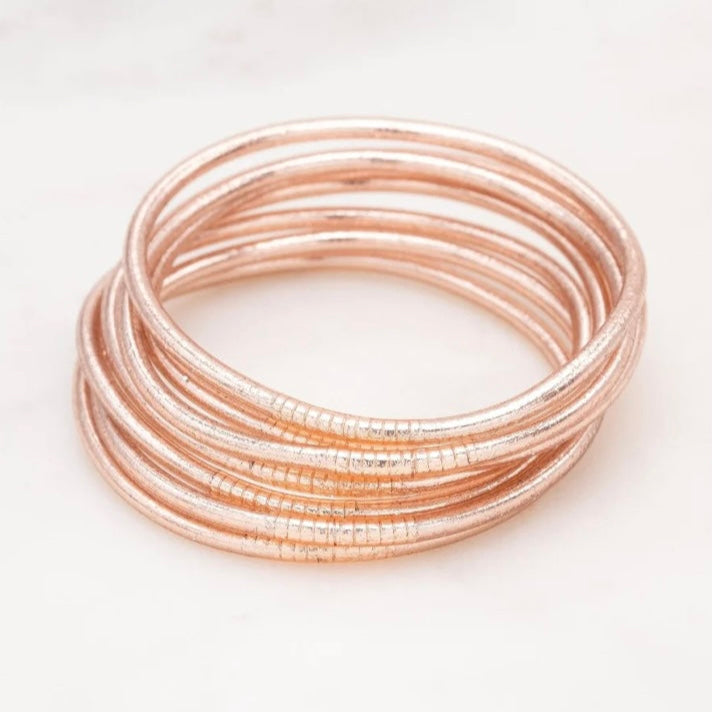 JONC BOUDDHISTE FIN ROSE GOLD