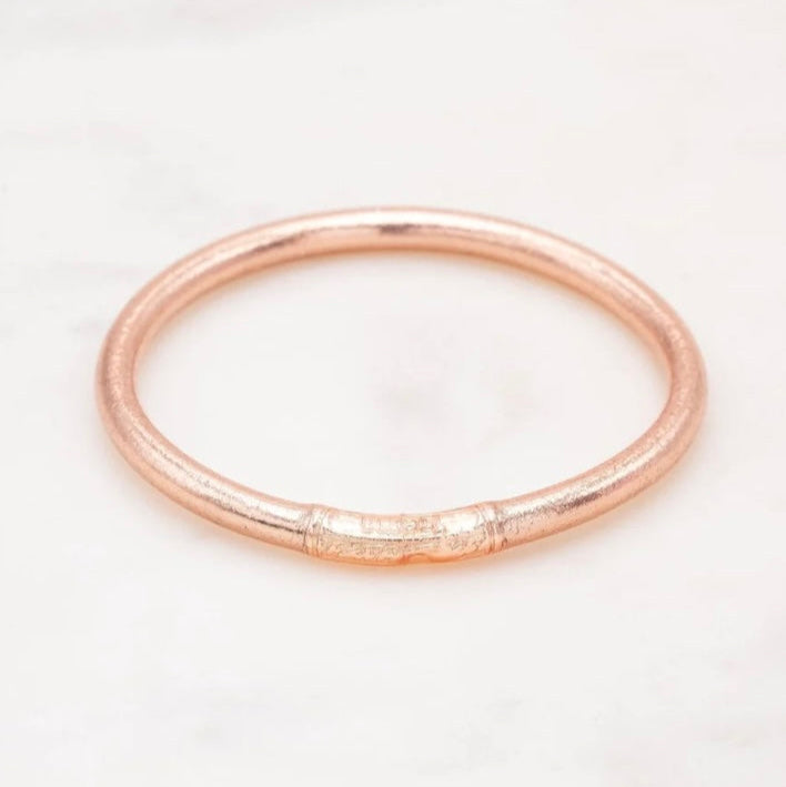 JONC BOUDDHISTE SIMPLE ROSE GOLD