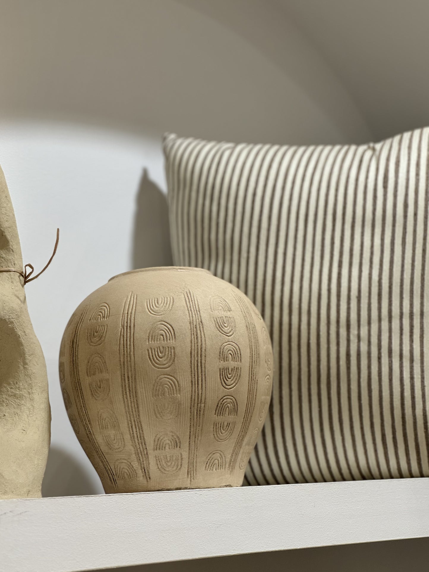 Taym Vase déco, Nature, Terre cuite