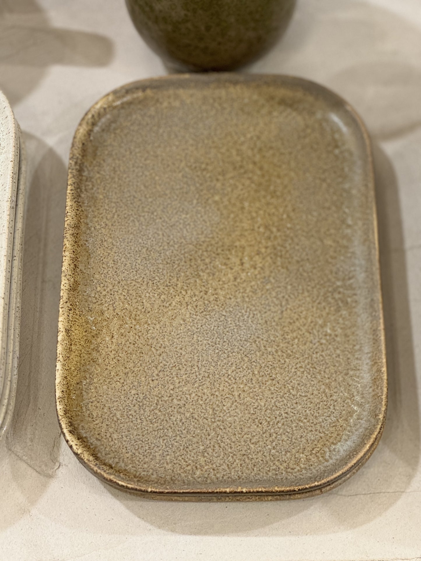 Addison Assiette Grès Gris