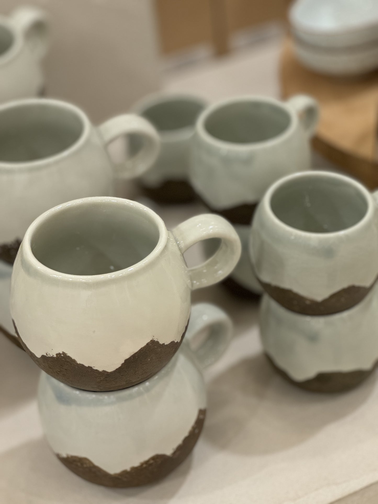 Paula Tasse à expresso, Marron, Grès