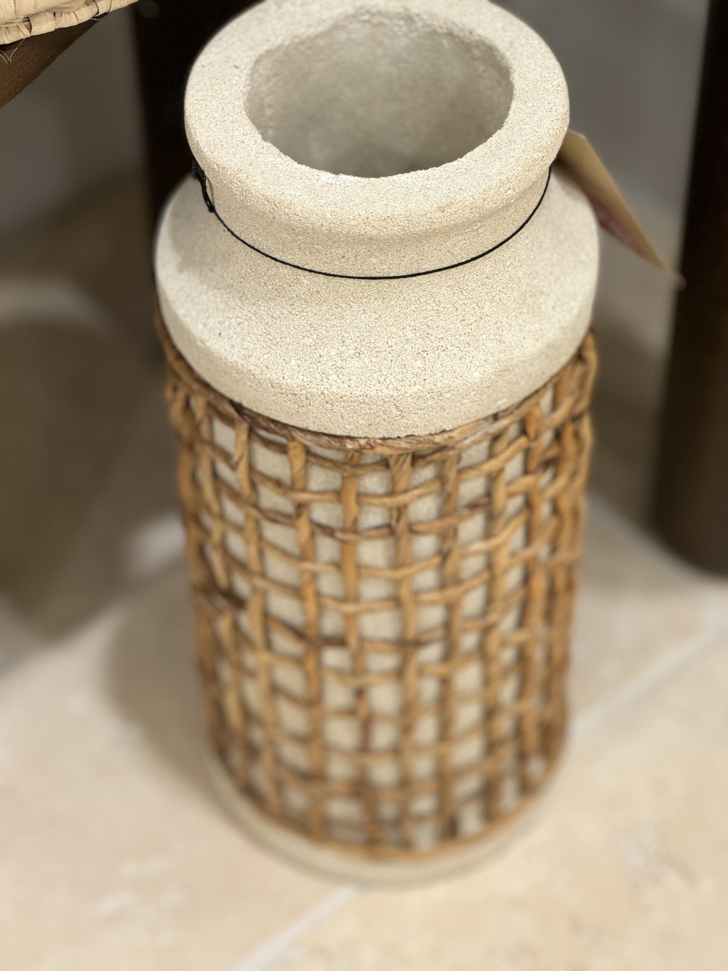 Vase sable