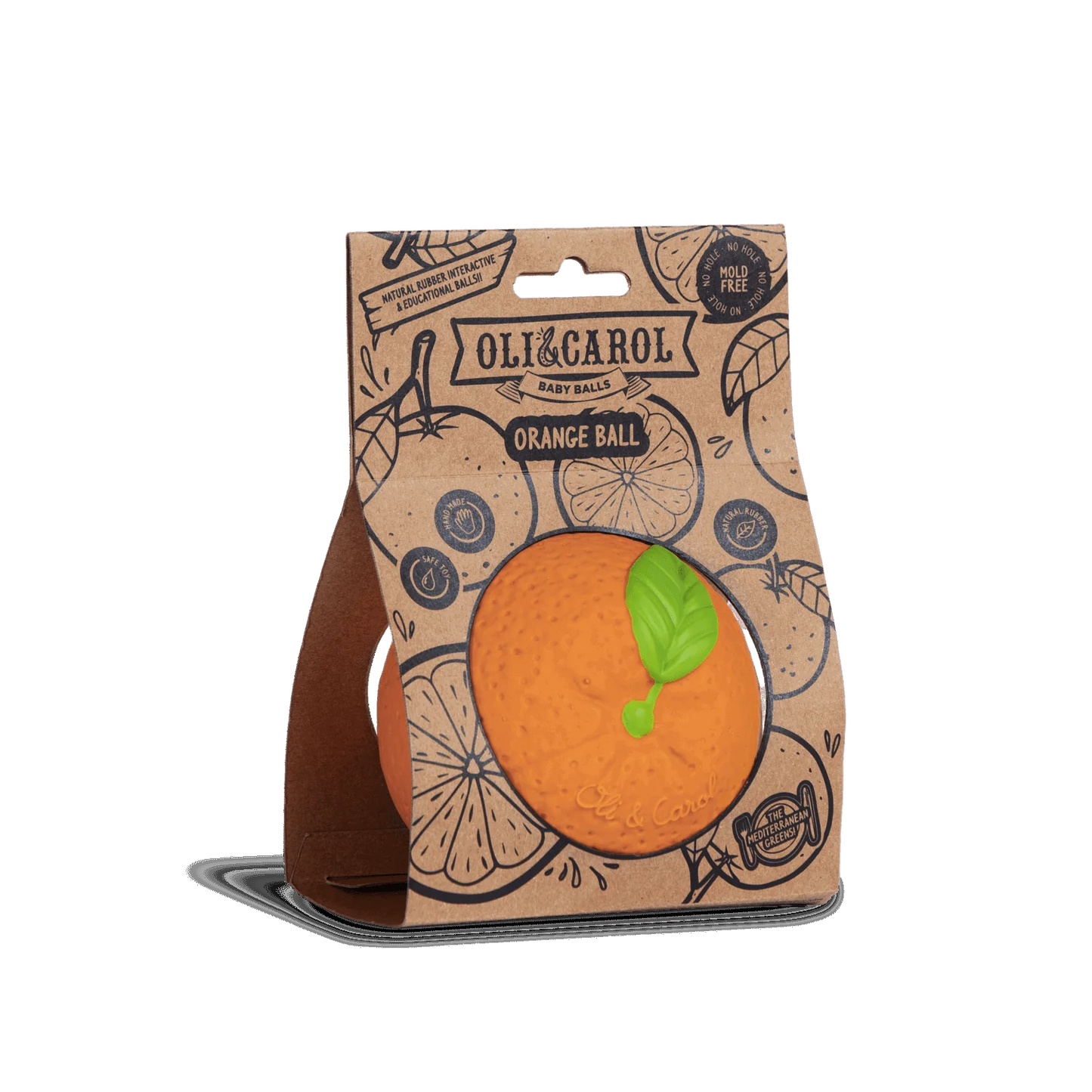 BALLE SENSORIELLE ORANGE