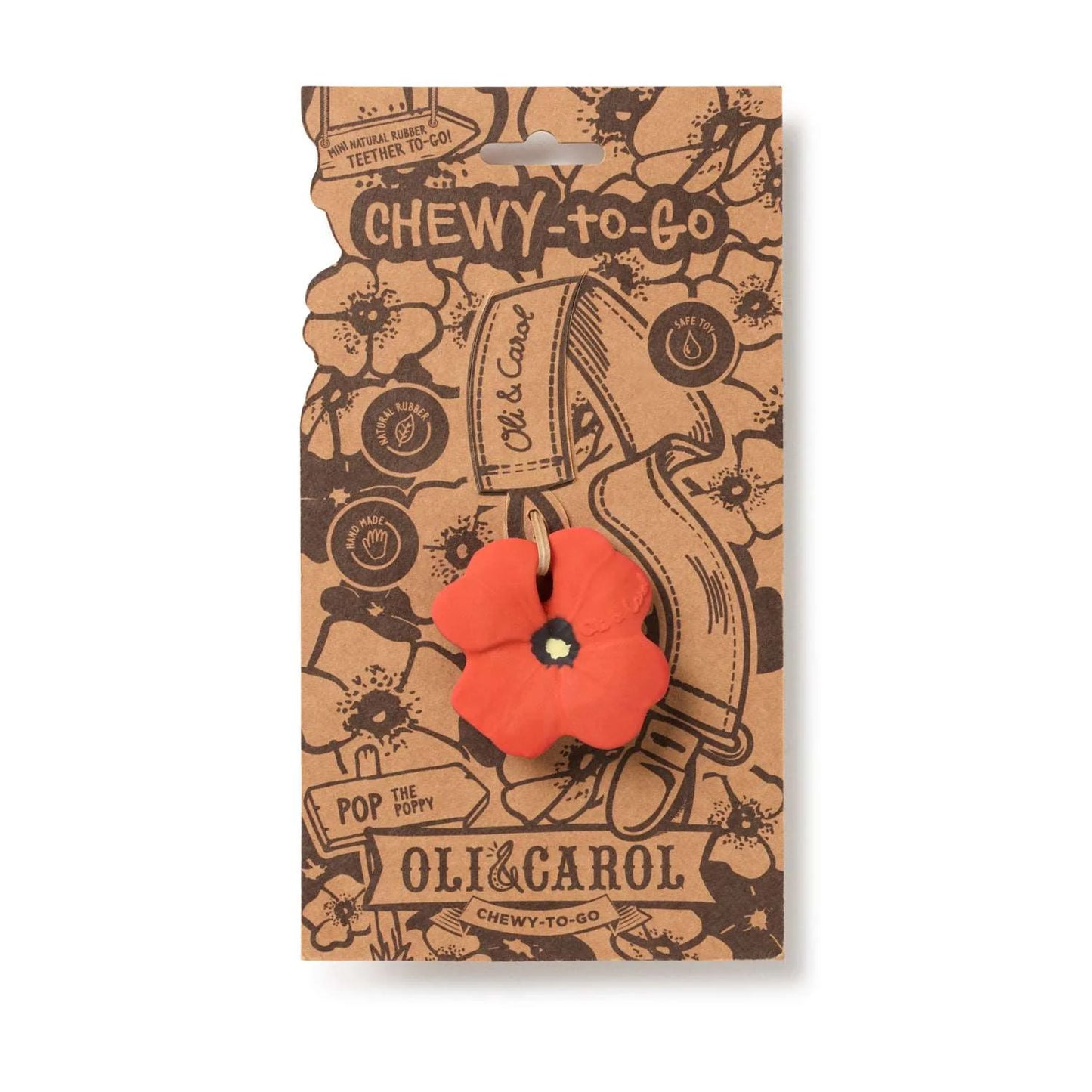 JOUET DE DENTITION POP THE POPPY