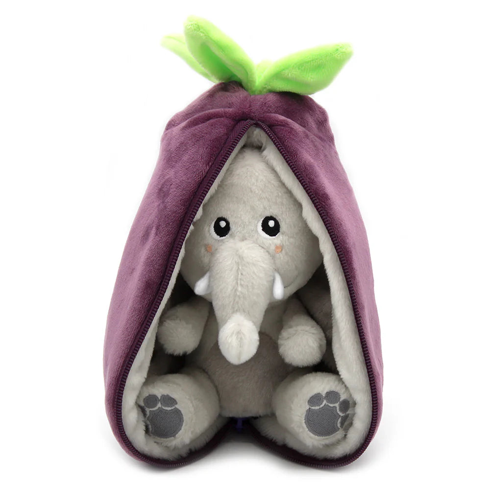 PELUCHE VELVET AUBERGINE