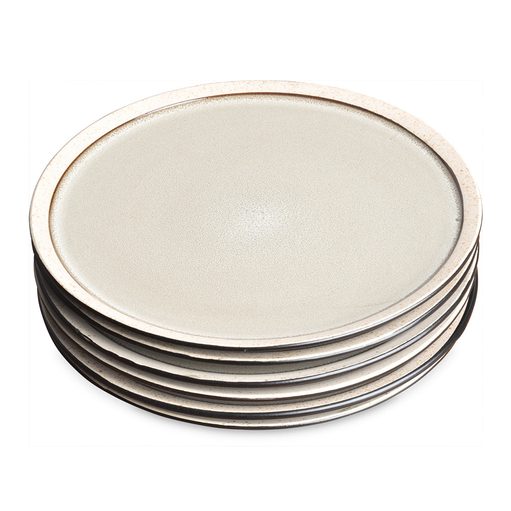 Assiette Wabi pain sable