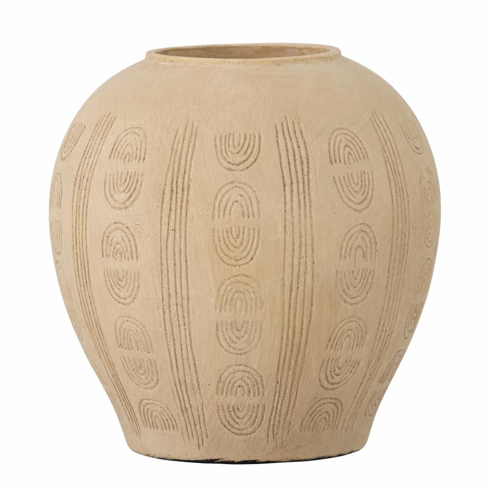 Taym Vase déco, Nature, Terre cuite