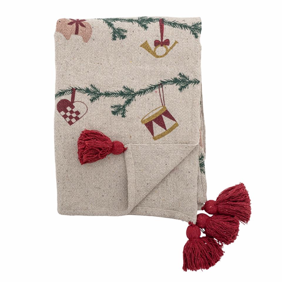 Yule Plaid, Nature, Coton recyclé