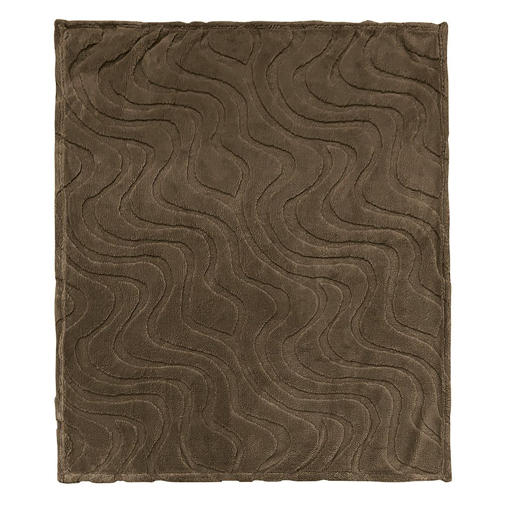 Plaid Josselin camel 130X170cm