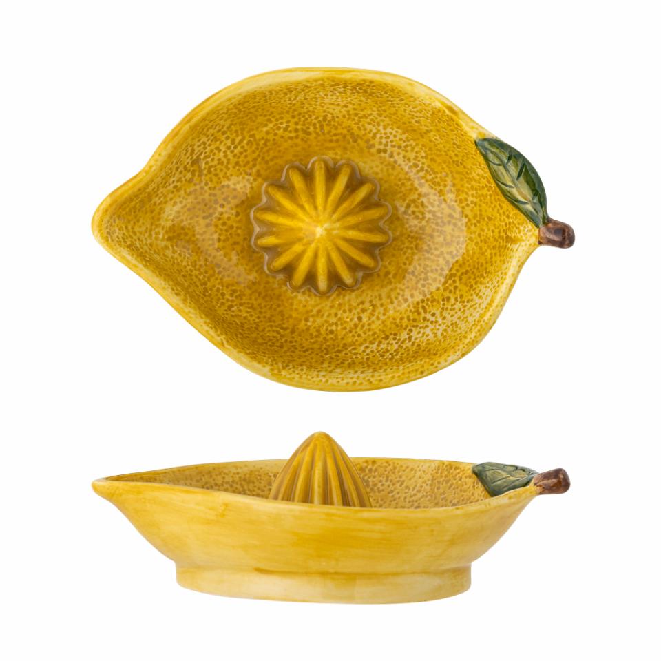 Limone Presse-agrumes, Jaune, Grès
