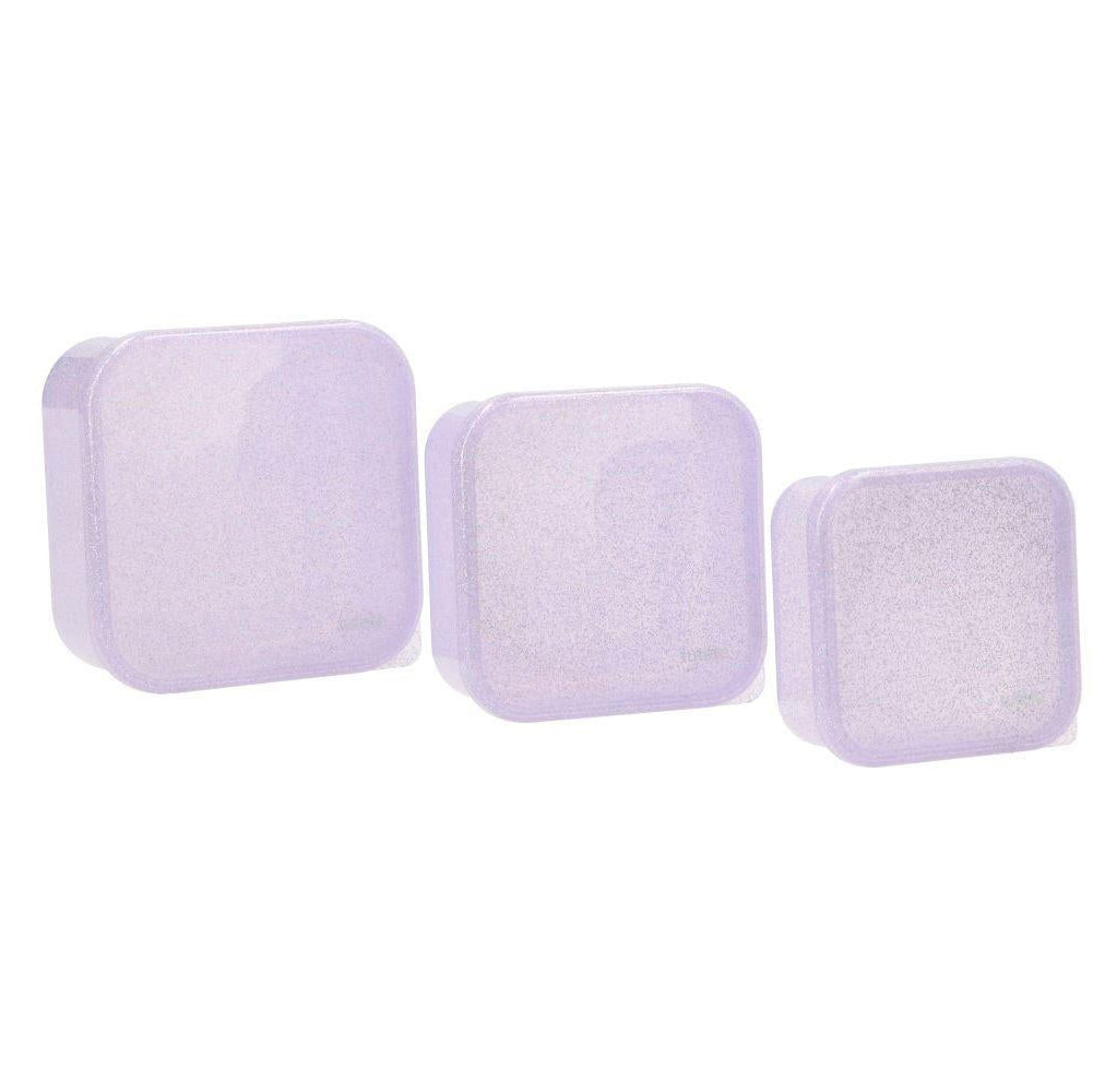 GLITTER LUNCH BOX 3PCS