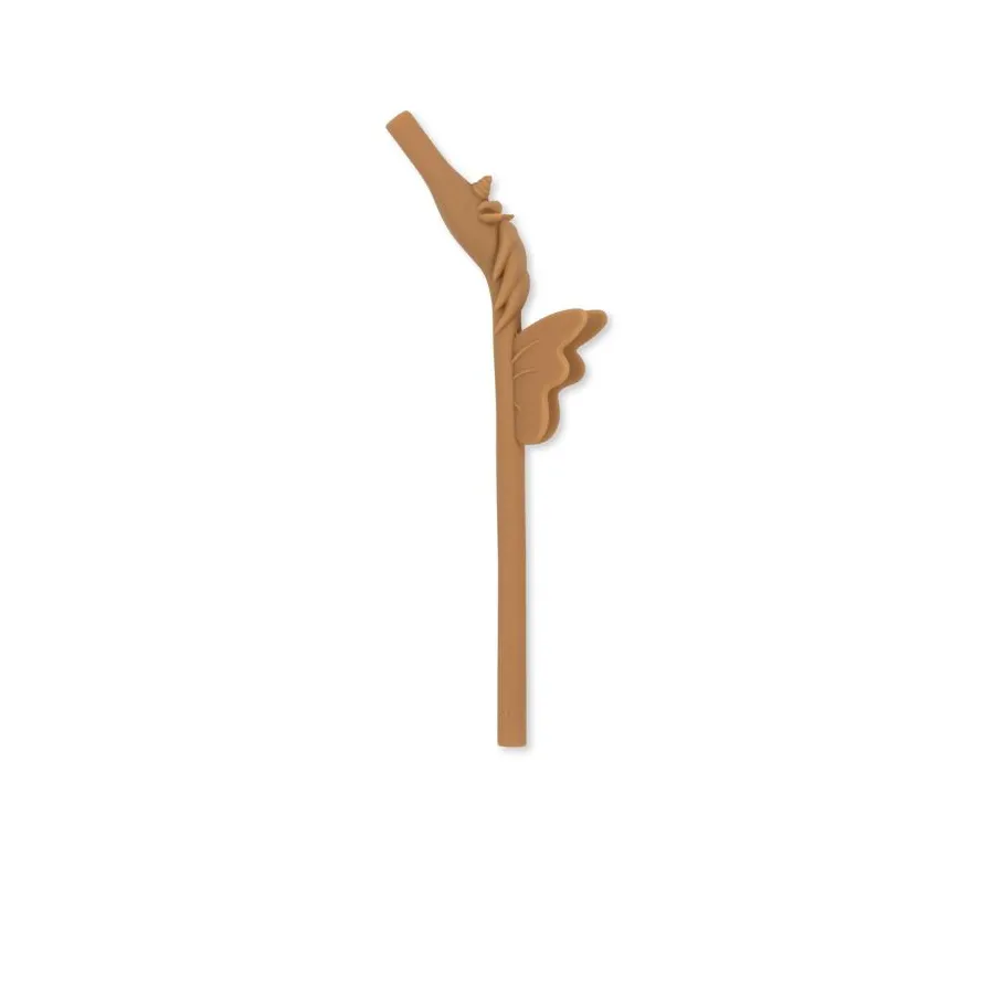 ENSEMBLE GOBELET ET PAILLE ALMOND