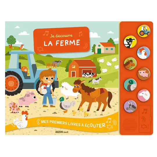 MES PREMIERS LIVRES À ÉCOUTER : La ferme.