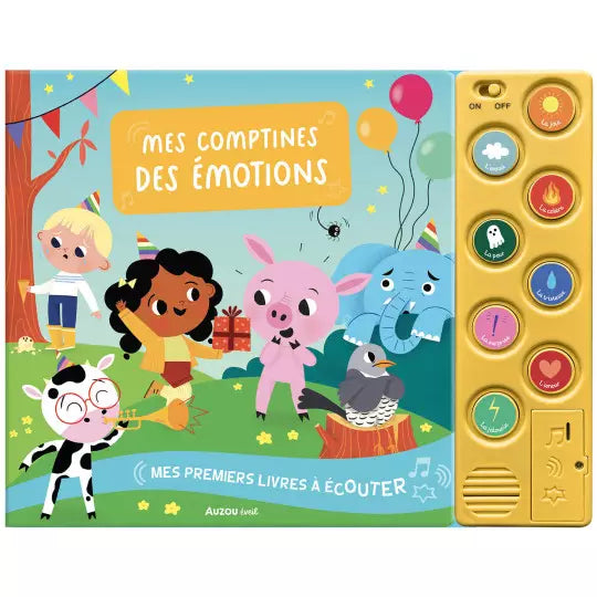 MES PREMIERS LIVRES À ÉCOUTER : Mes comptines des émotions.