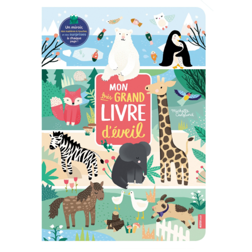 MON TRÈS GRAND LIVRE D'ÉVEIL : Les saisons