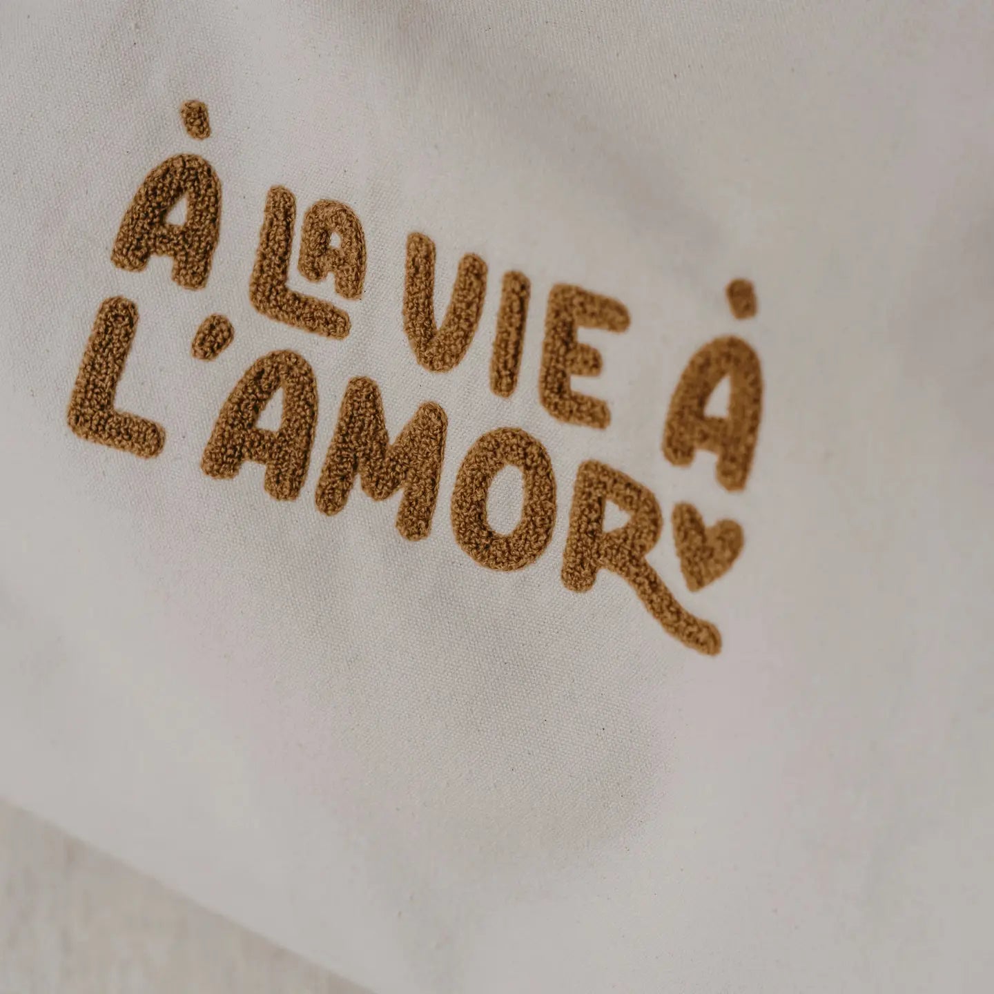 SAC CABAS À LA VIE À L'AMOR