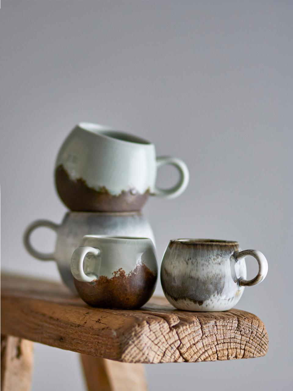 Paula Tasse à expresso, Gris, Grès
