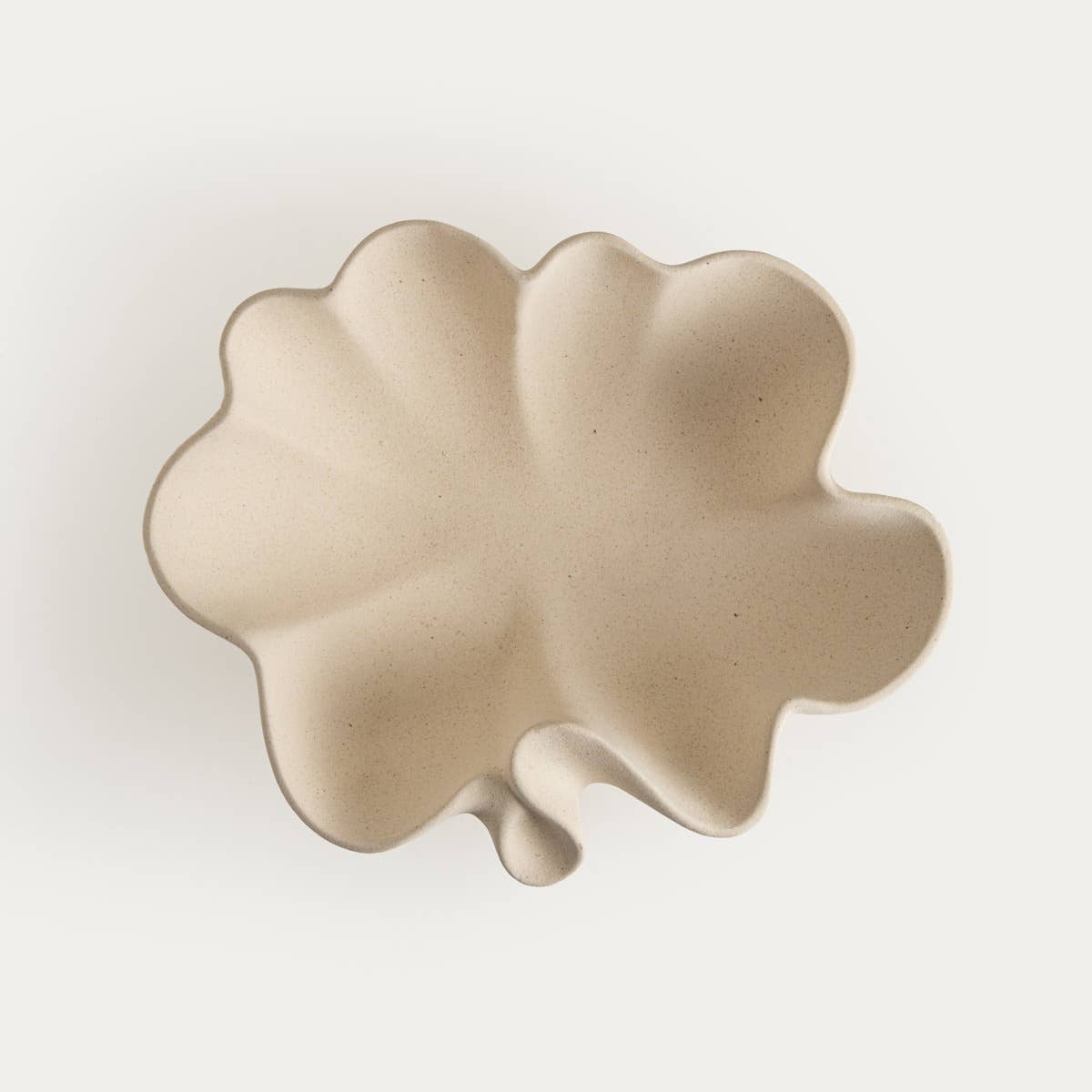 Plateau décoratif | EVANIA | bord irrégulier, beige