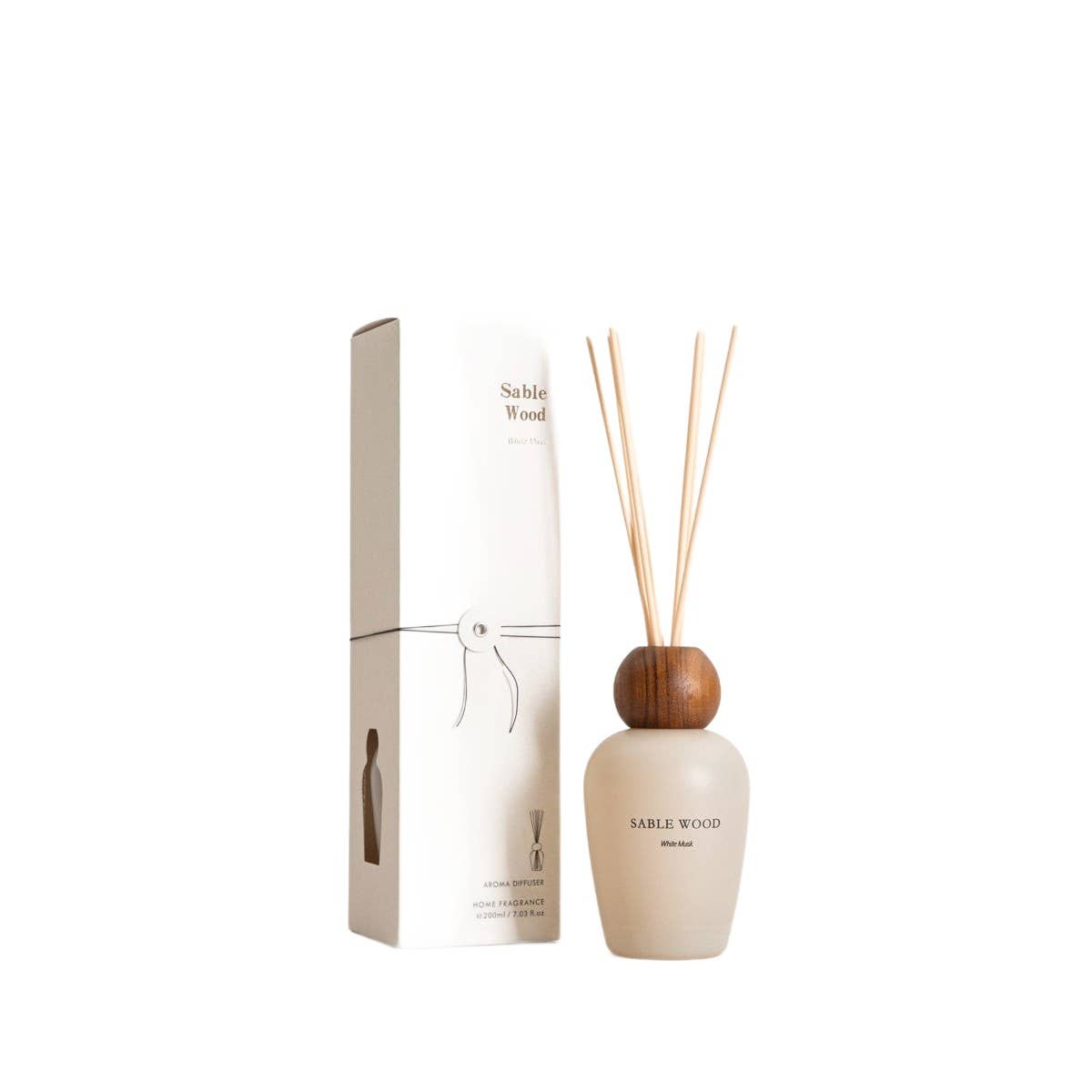 Diffuseur de parfum | SABLE WOOD | Musc blanc | 200 ml
