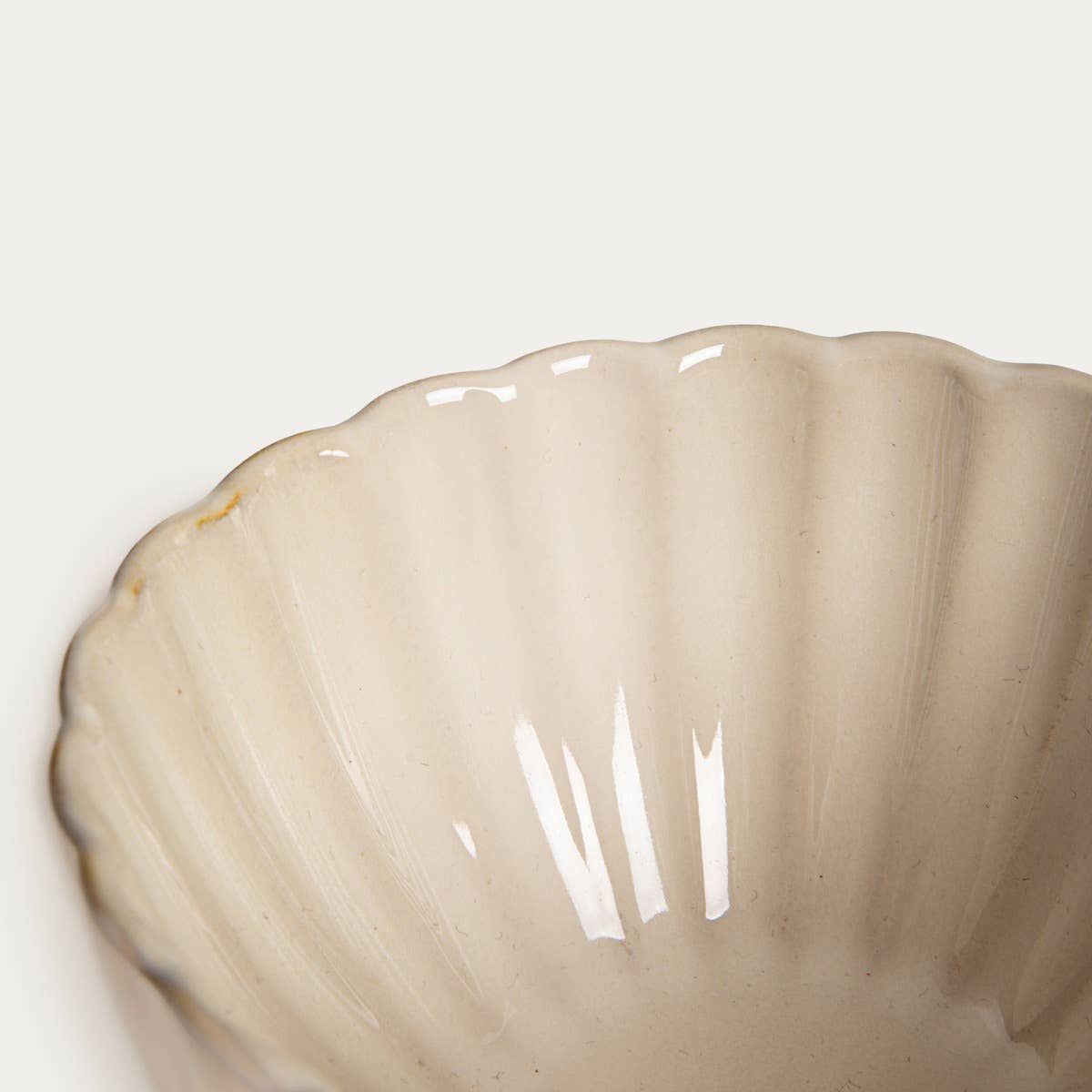 Mug | MELIDA | en forme de tasse à thé, crème | 0,3 l