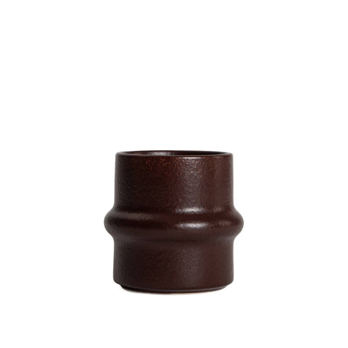 Mug | OPOL | marron, sans anse | 0,25 l