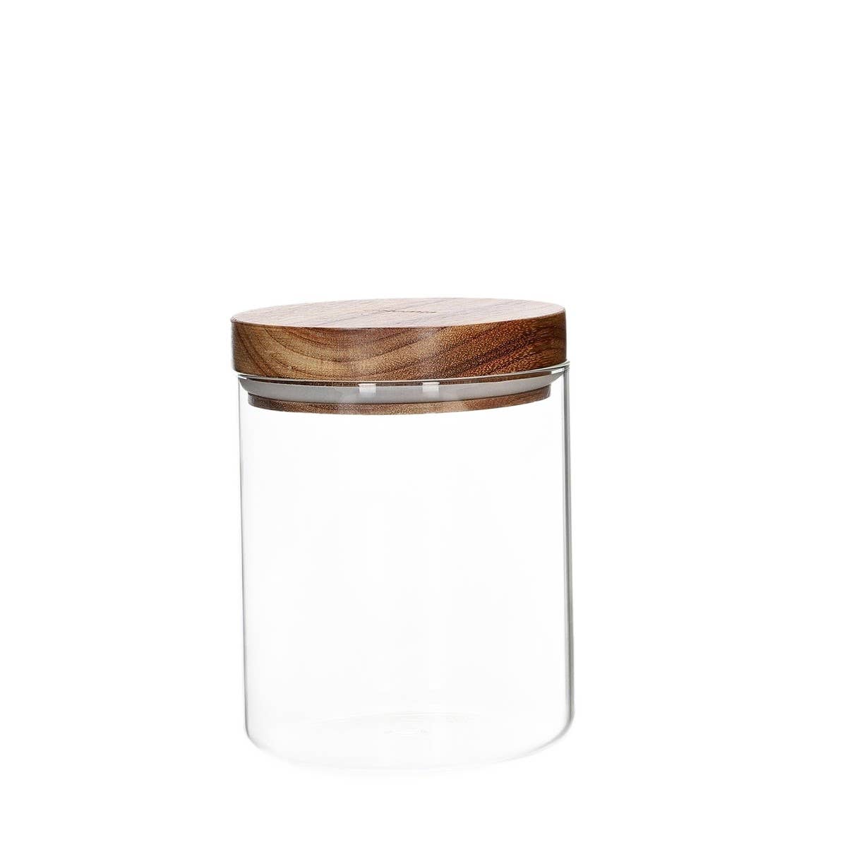 Carlos | récipient avec couvercle en acacia S | 0,7 l