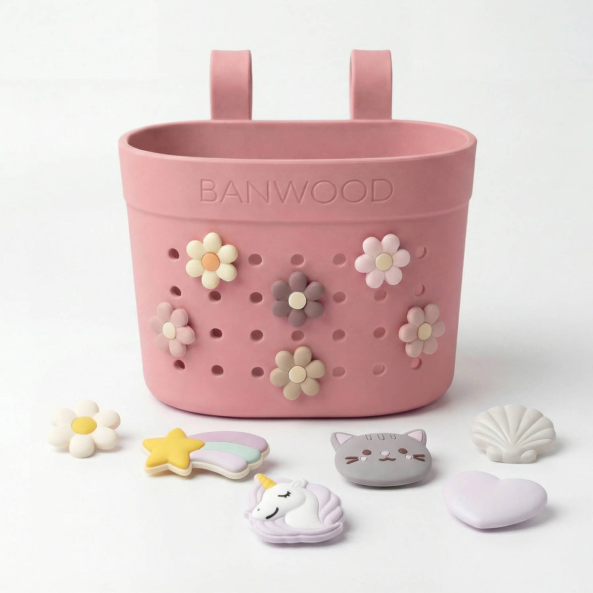 PANIER BANWOOD PIN & RIDE - FRAMBOISE