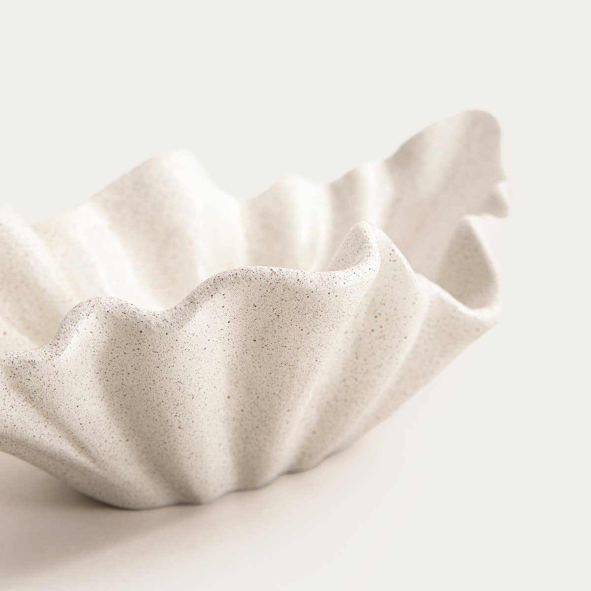 Bol décoratif | EVANIA | ondulé | 29,5x15x8,5 cm