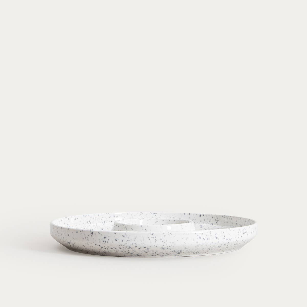 Plat de service | CAVIANO | céramique à pois