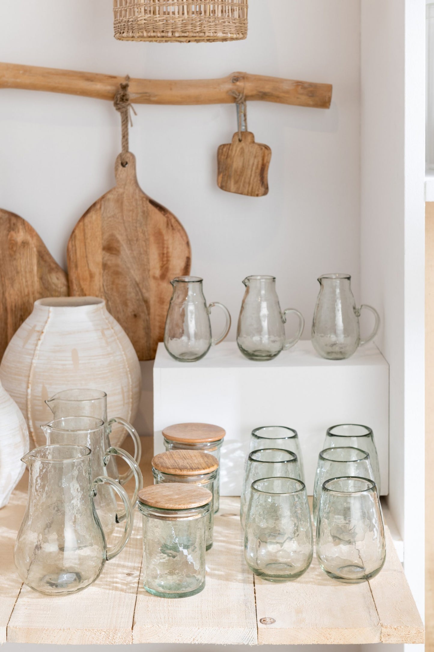 Carafe en verre