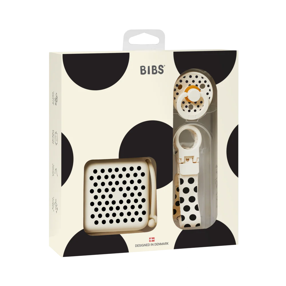 Coffret-cadeau Soothe & Go Polka - Ivory/Black