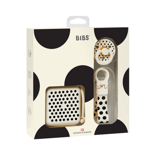 Coffret-cadeau Soothe & Go Polka - Ivory/Black