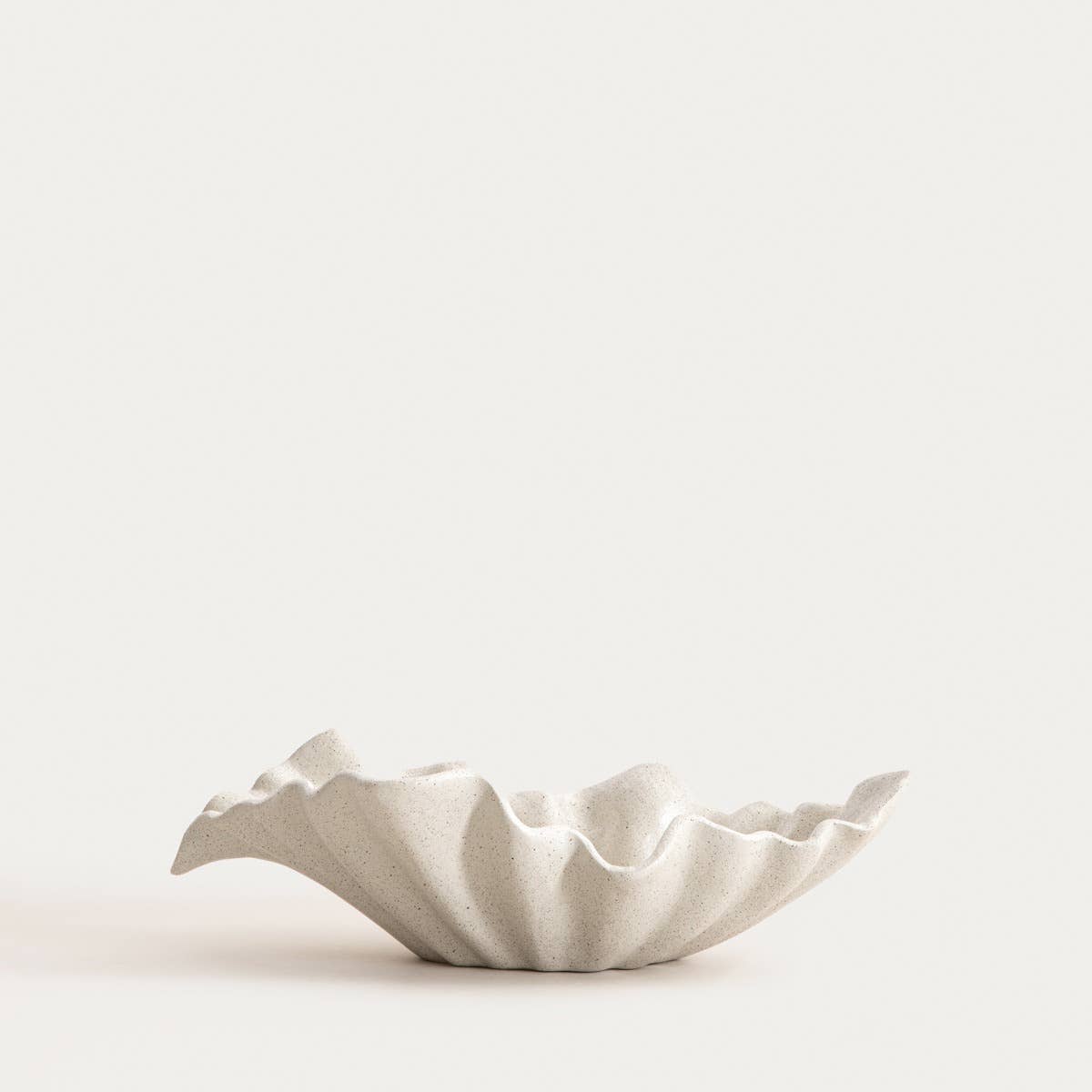Bol décoratif | EVANIA | ondulé | 29,5x15x8,5 cm