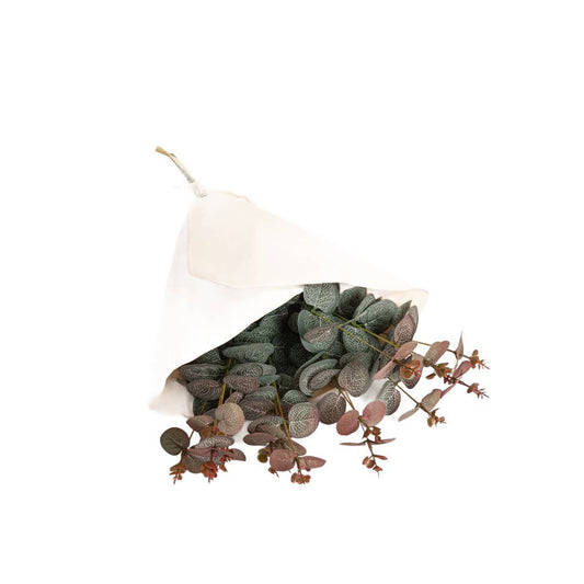 Brindille artificielle | EUUKA | eucalyptus vert et rouge