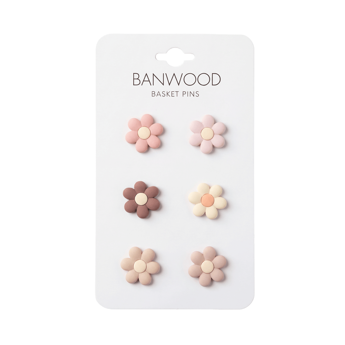 BANWOOD ÉPINGLES POUR PANIER - FLEUR