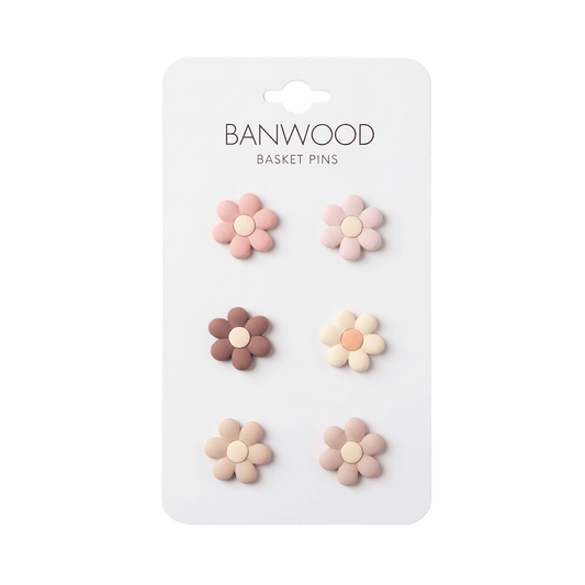 BANWOOD ÉPINGLES POUR PANIER - FLEUR