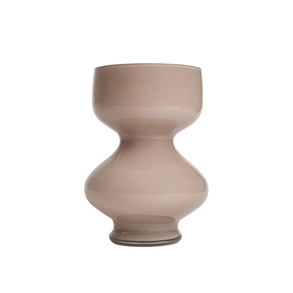 Vase | BOLIQ | verre beige | 19,5 x 27,5 cm | 779237