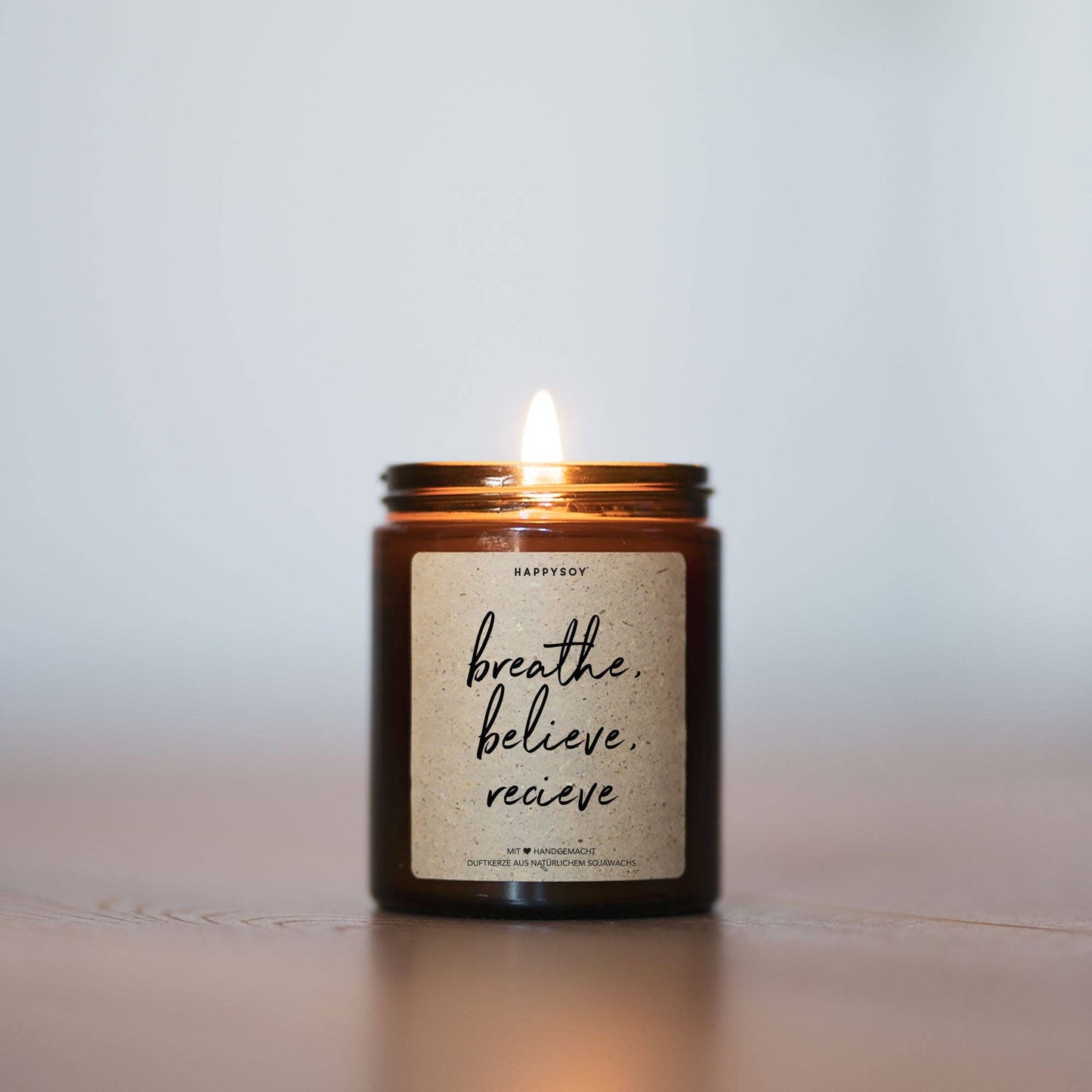 Bougie parfumée | Breathe, Believe, Receieve