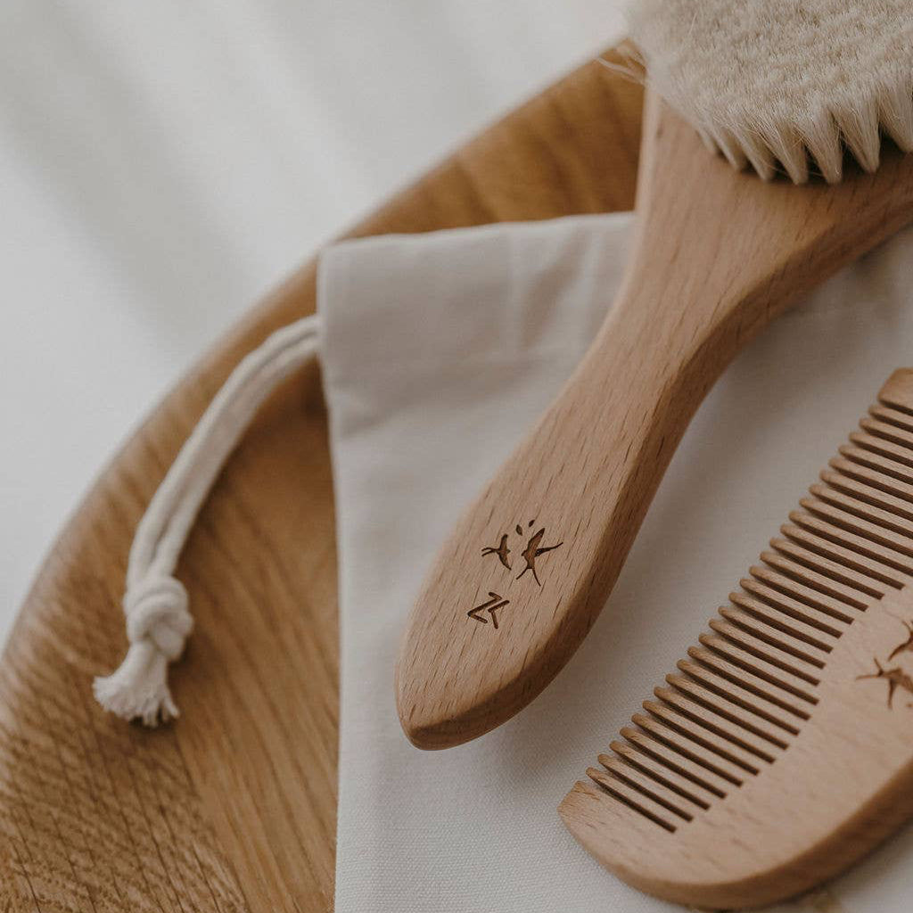 Set de brosse & peigne - Hirondelles