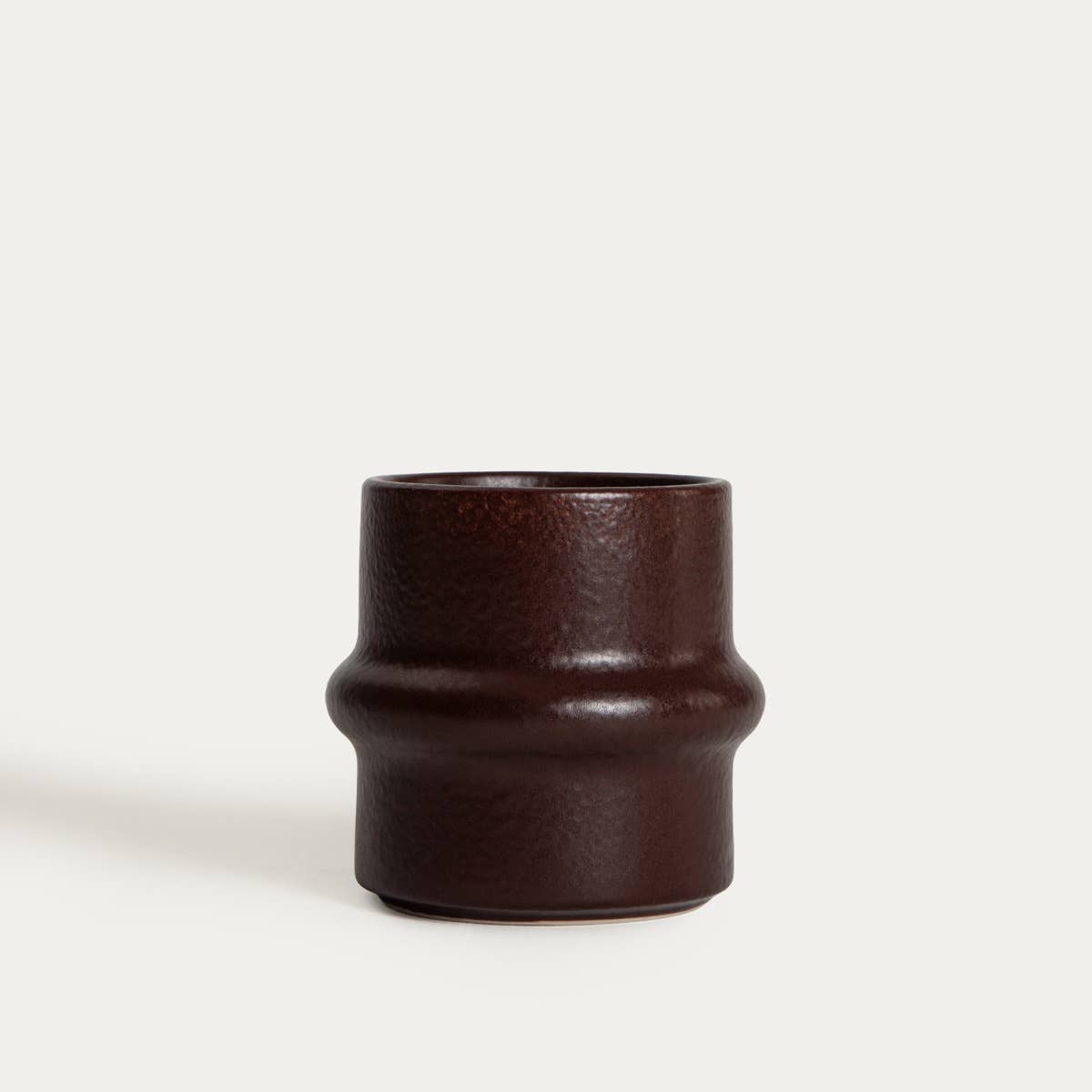 Mug | OPOL | marron, sans anse | 0,25 l